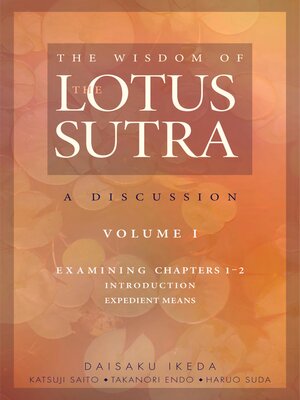 cover image of The Wisdom of the Lotus Sutra, Volume 1